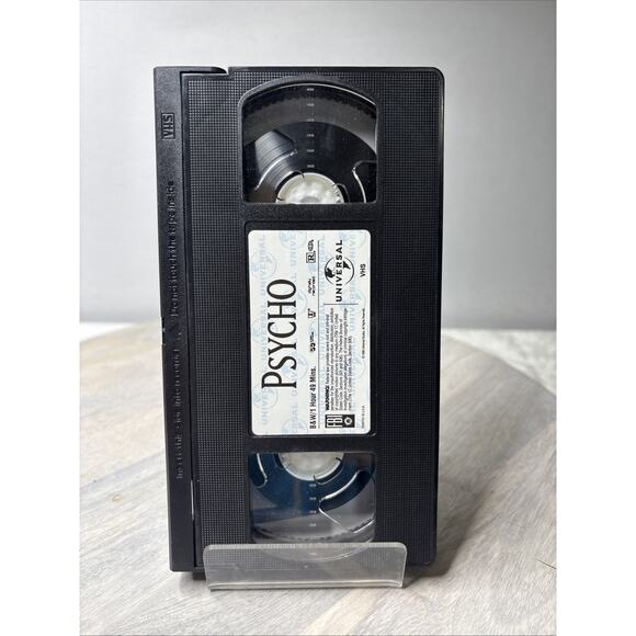 Psycho VHS 1960 Alfred Hitchcock Collection Classic Horror Thriller Universal - Picture 3 of 3